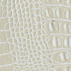 Miniatura de foto de Polipiel textura cocodrilo blanco crudo