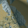 Miniatura de foto de Jaquard con flores gris, verde agua y amarillo mosta