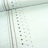 Miniatura de foto de Piqué larisa blanco bordado cadenas y lunares