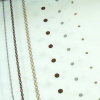 Miniatura de foto de Piqué larisa blanco bordado cadenas y lunares