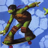 Miniatura de foto de Tejido opaco Tortugas Ninja Skate