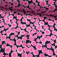 Miniatura de foto de Lycra baño mate flores rosa