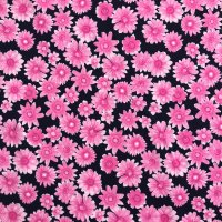 Miniatura de foto de Lycra baño mate flores rosa
