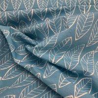 Miniatura de foto de Loneta hojas azul Piero