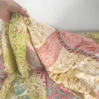 Miniatura de foto de Satén estampado pañuelos