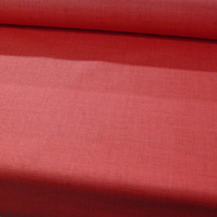 Mantel resinado con teflón liso rojo