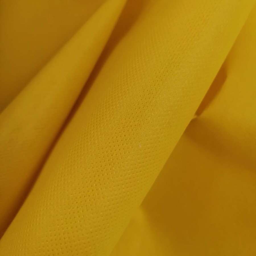 Tela sin tejer TNTspunbond, dipryl 80gr. amarillo 90cm