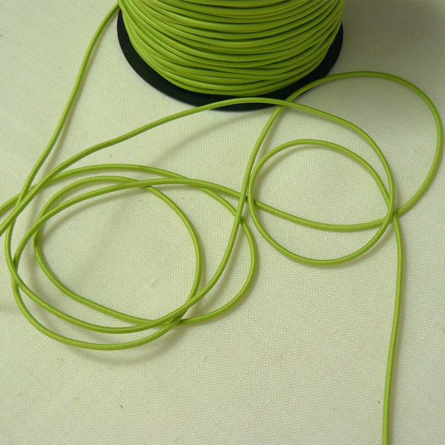 Cordón elástico pistacho 2,4 mm