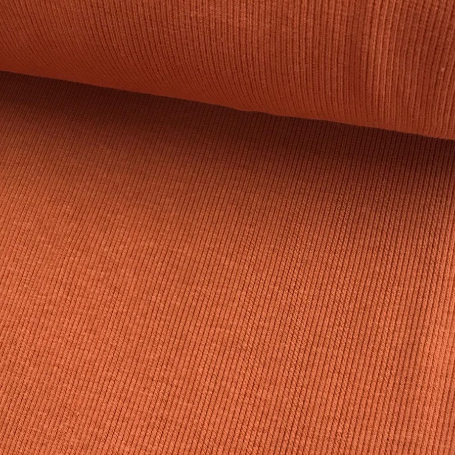 Elástico tubular 1mm. naranja caldero