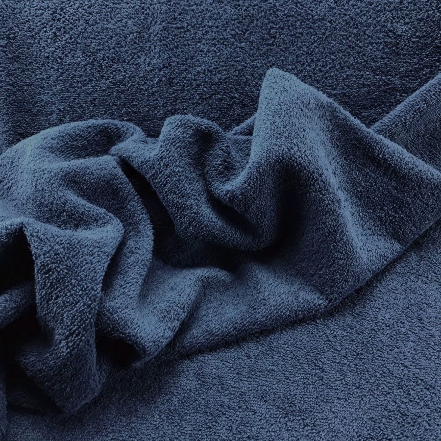 Foto de Rizo toalla 400gr 100% algodón azul navi