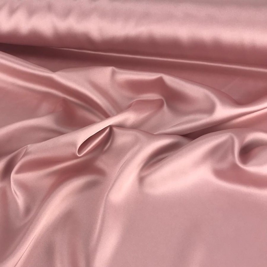 Foto de Satén elástico rosa nude